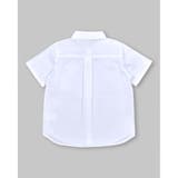 コットンオックスくるみボタンシャツ(80~150cm) | BeBe | 詳細画像6 