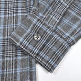 ネルチェックロゴプリントシャツ(90~150cm) | BeBe | 詳細画像11