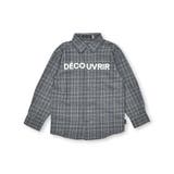 ネルチェックロゴプリントシャツ(90~150cm) | BeBe | 詳細画像6