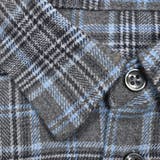 ネルチェックロゴプリントシャツ(90~150cm) | BeBe | 詳細画像8