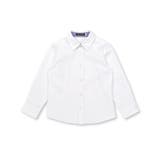 ホワイト | ストレッチウェザーレギュラーシャツ(110~130cm) | BeBe