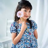 ドビーフラワーガーデンプリントパフスリーブブラウス | BeBe | 詳細画像4