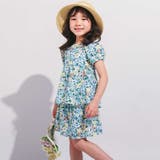 ドビーフラワーガーデンプリントパフスリーブブラウス | BeBe | 詳細画像9