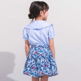 オックスフリルビッグカラーブラウス(90~140cm) | BeBe | 詳細画像5