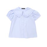オックスフリルビッグカラーブラウス(90~140cm) | BeBe | 詳細画像7