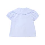 オックスフリルビッグカラーブラウス(90~140cm) | BeBe | 詳細画像8