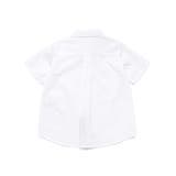 ポイント配色オックス半袖レギュラーシャツ(90~140cm) | BeBe | 詳細画像5 