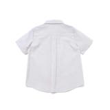 ポイント配色オックス半袖レギュラーシャツ(90~140cm) | BeBe | 詳細画像7 