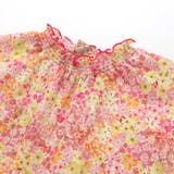 【DEVEAUX】水彩風花柄シャーリングブラウス(90~140cm) | BeBe | 詳細画像10