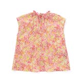 【DEVEAUX】水彩風花柄シャーリングブラウス(90~140cm) | BeBe | 詳細画像8