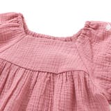 フラワー刺しゅうダブルガーゼバルーン袖ブラウス(90~150cm) | BeBe | 詳細画像9