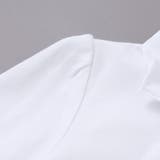 フリル襟ボウタイ付きスムース長袖ブラウス(110~130cm) | BeBe | 詳細画像12