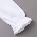 花レース丸襟フロントタックスムース長袖ブラウス(90~140cm) | BeBe | 詳細画像14 