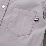 ストレッチウェザーバンドカラー長袖シャツ(110~130cm) | BeBe | 詳細画像10 