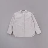 ストレッチウェザーバンドカラー長袖シャツ(110~130cm) | BeBe | 詳細画像7 