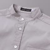 ストレッチウェザーバンドカラー長袖シャツ(110~130cm) | BeBe | 詳細画像9 