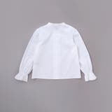 ストレッチウェザー付け襟キャンディスリーブブラウス(90~160cm) | BeBe | 詳細画像11