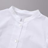 ストレッチウェザー付け襟キャンディスリーブブラウス(90~160cm) | BeBe | 詳細画像13