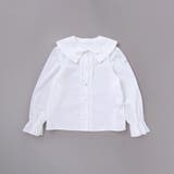 ストレッチウェザー付け襟キャンディスリーブブラウス(90~160cm) | BeBe | 詳細画像9