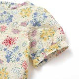 【お揃い】リップルマルシェフラワーパフスリーブブラウス(100~150cm) | BeBe | 詳細画像11 