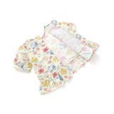 【お揃い】リップルマルシェフラワーパフスリーブブラウス(100~150cm) | BeBe | 詳細画像13 