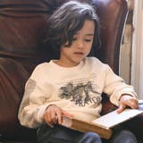 ベア裏毛恐竜標本トレーナー(80~150cm) | BeBe | 詳細画像4 