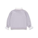 リボンタイレイヤード風ポンチトレーナー(100~150cm) | BeBe | 詳細画像3