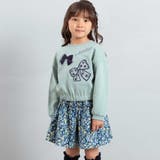 リボン刺しゅうギャザートレーナー(90~150cm) | BeBe | 詳細画像3 