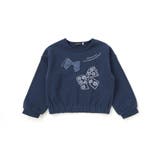 リボン刺しゅうギャザートレーナー(90~150cm) | BeBe | 詳細画像7 