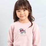 テリアプリントスカラップトレーナー(80~150cm) | BeBe | 詳細画像4