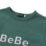 パッチ刺しゅうロゴレイヤード風トレーナー(80~160cm) | BeBe | 詳細画像12 