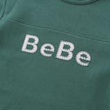 パッチ刺しゅうロゴレイヤード風トレーナー(80~160cm) | BeBe | 詳細画像13 