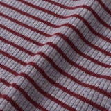 【お揃い】ボーダーリブZIPカラー長袖プルオーバー(90~160cm) | BeBe | 詳細画像18 