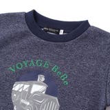 トレインプリントメランジトレーナー (90~150cm) | BeBe | 詳細画像13 