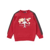 【JALコラボ】飛行機刺しゅう袖切り替えラグラントレーナー(90~130cm) | BeBe | 詳細画像13 