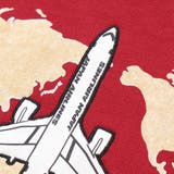 【JALコラボ】飛行機刺しゅう袖切り替えラグラントレーナー(90~130cm) | BeBe | 詳細画像17 