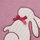 マシュマロウラケアニマルパッチ刺しゅうトレーナー(80~150cm) | BeBe | 詳細画像11 