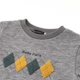 カットニットアーガイル刺しゅうプルオーバー(90~140cm) | BeBe | 詳細画像8