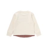 マシュマロウラケロゴパッチレイヤード風トレーナー(90~160cm) | BeBe | 詳細画像10