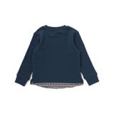 マシュマロウラケロゴパッチレイヤード風トレーナー(90~160cm) | BeBe | 詳細画像8