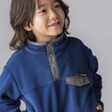 フリースパイピングハイネックプルオーバー | BeBe | 詳細画像4 