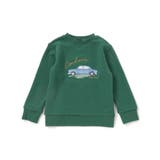 マシュマロウラケ水彩風クラシックカートレーナー(80~150cm) | BeBe | 詳細画像8 