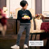 ポンチ×チェックシャツレイヤード風トレーナー(90~160cm) | BeBe | 詳細画像2 