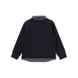 ポンチ×チェックシャツレイヤード風トレーナー(90~160cm) | BeBe | 詳細画像6 