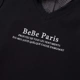 ポンチ×チェックシャツレイヤード風トレーナー(90~160cm) | BeBe | 詳細画像9 