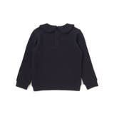 マシュマロウラケラウンドカラーグリッターロゴトレーナー(90~150cm) | BeBe | 詳細画像6