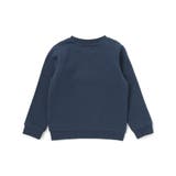 裏起毛フラワー刺しゅう切り替えフリルトレーナー(90~150cm) | BeBe | 詳細画像4 