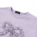 ラメフリルリボンモチーフトレーナー(90~160cm) | BeBe | 詳細画像10