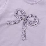 ラメフリルリボンモチーフトレーナー(90~160cm) | BeBe | 詳細画像11