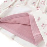 シャツコールGirlyフラワープリントドッキングプルオーバー | BeBe | 詳細画像6 